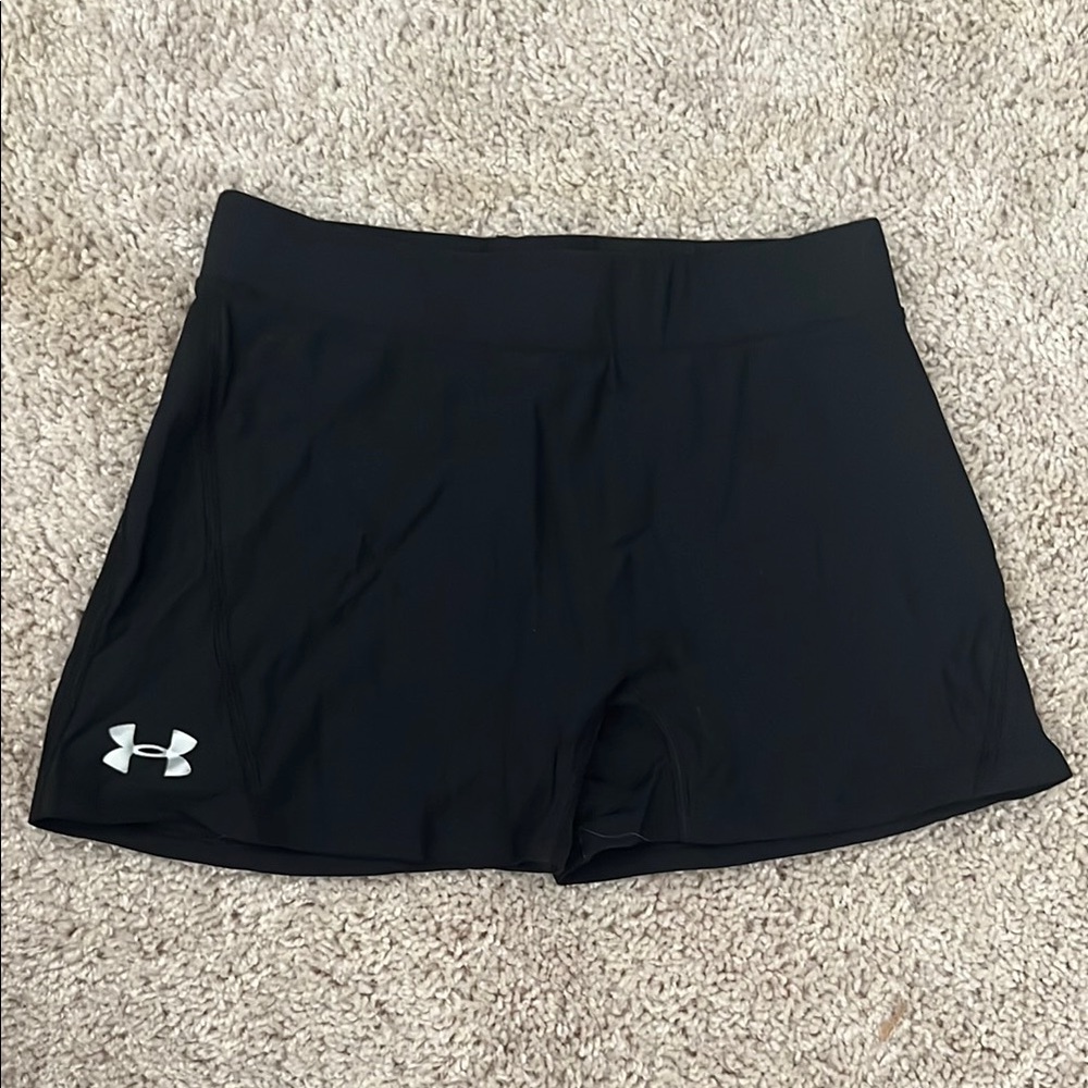 Under Armour Women's Black Volleyball Shorts